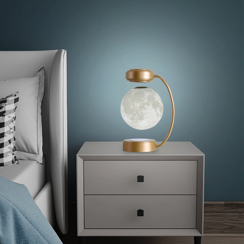 3D LED Levitating Wireless Moon Light