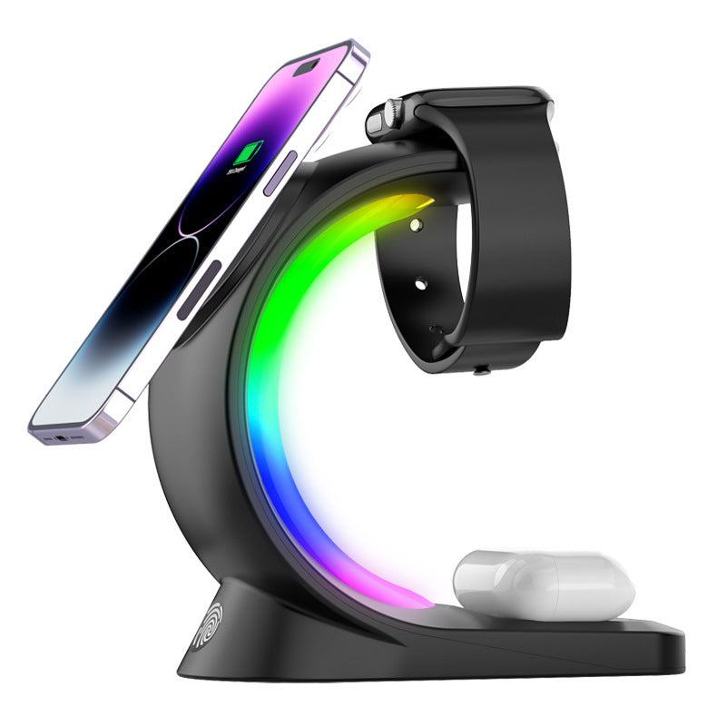 4 In 1 Magnetic Wireless Charger Fast Charging For Smart Devices