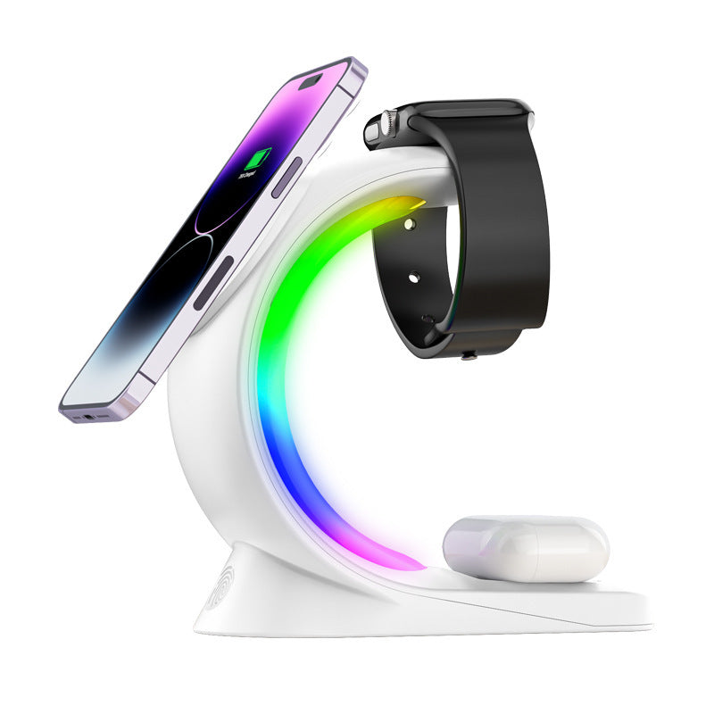 4 In 1 Magnetic Wireless Charger Fast Charging For Smart Devices